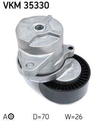Tendeur de courroie, courroie trapézoïdale à nervures SKF VKM 35330