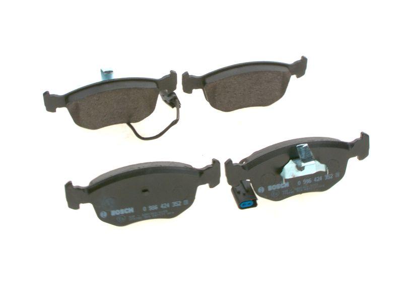 Kit de plaquettes de frein, frein à disque BOSCH 0 986 424 352