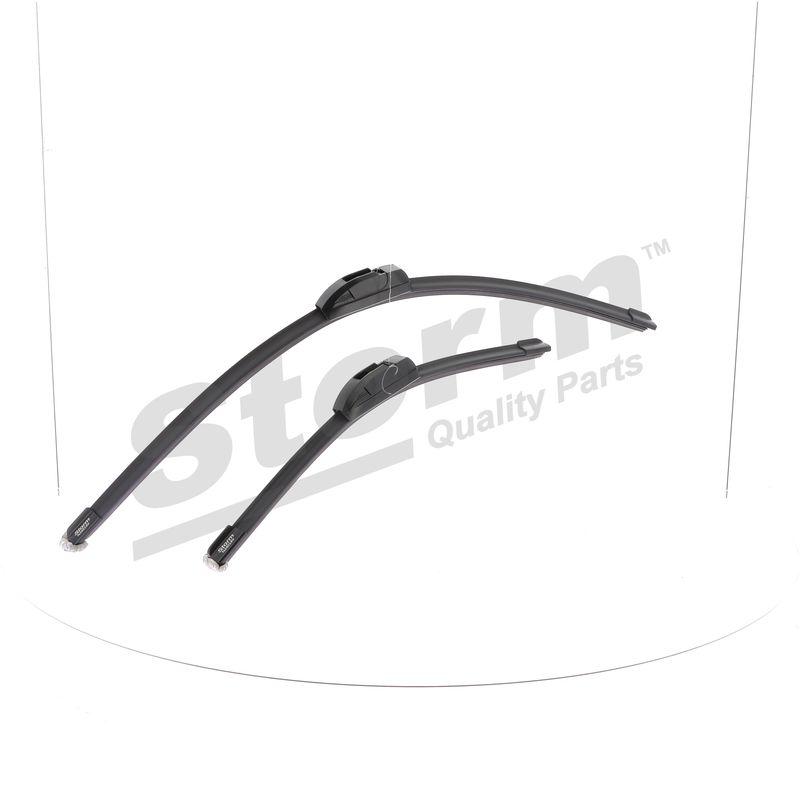 Balai d'essuie-glace STORM QUALITY PARTS STO650400PLAT
