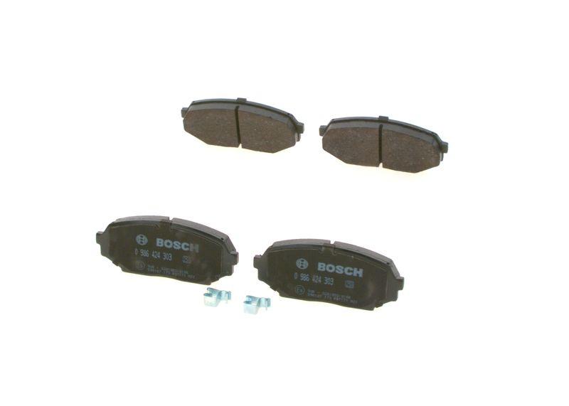 Kit de plaquettes de frein, frein à disque BOSCH 0 986 424 303