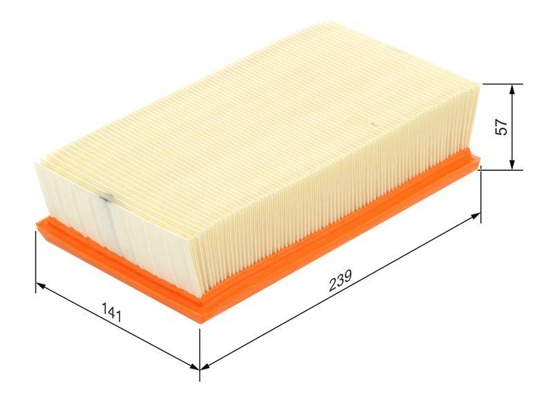 Filtre à air BOSCH F 026 400 047