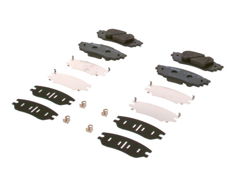 Kit de plaquettes de frein, frein à disque BOSCH 0 986 424 927