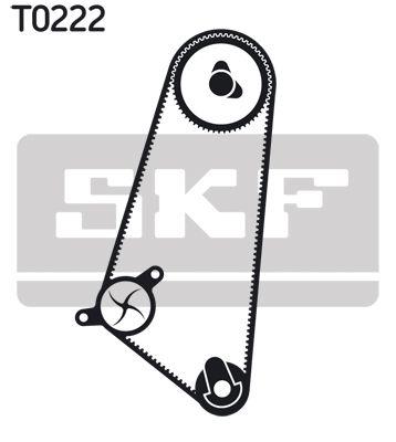Pompe à eau + kit de courroie crantée SKF VKMC 05103