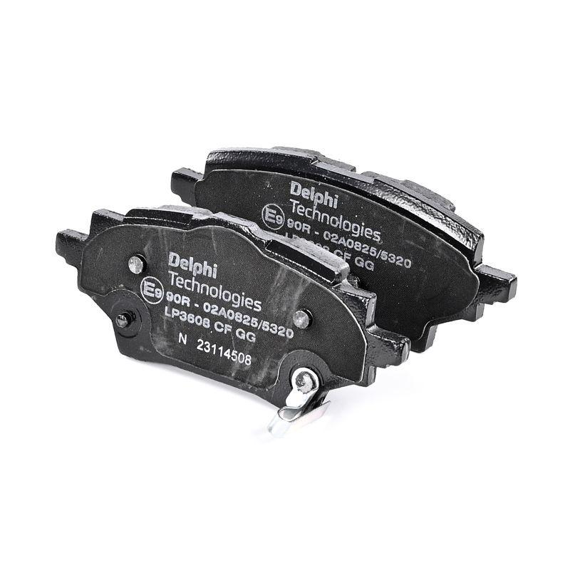 Kit de plaquettes de frein, frein à disque DELPHI LP3608
