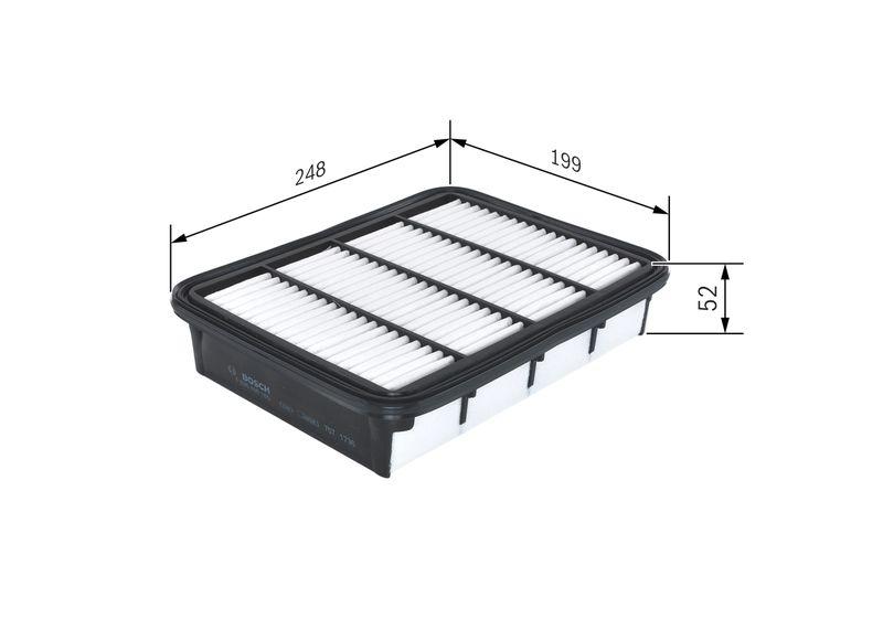 Filtre à air BOSCH F 026 400 165
