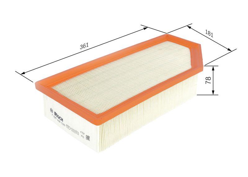 Filtre à air BOSCH F 026 400 520
