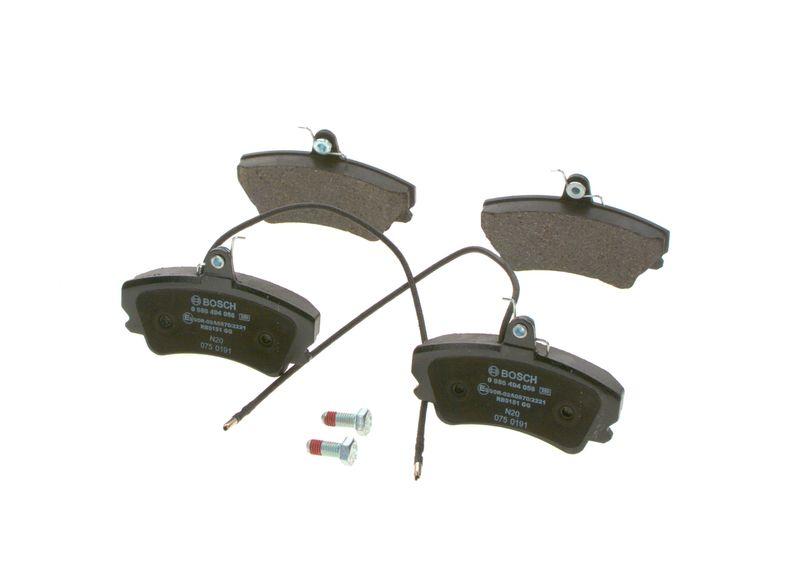 Kit de plaquettes de frein, frein à disque BOSCH 0 986 494 056