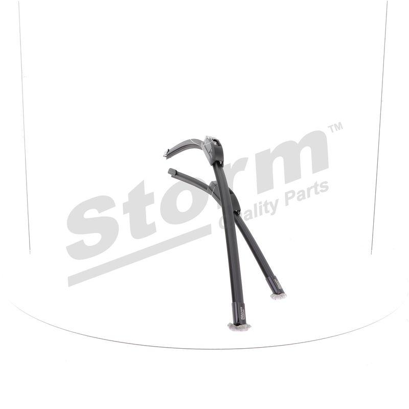 Balai d'essuie-glace STORM QUALITY PARTS STO650400PLAT
