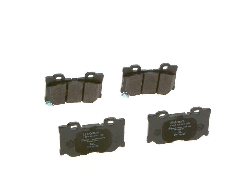 Kit de plaquettes de frein, frein à disque BOSCH 0 986 494 863