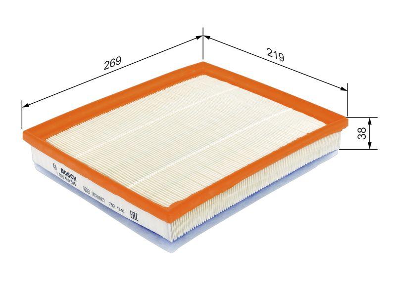 Filtre à air BOSCH F 026 400 525