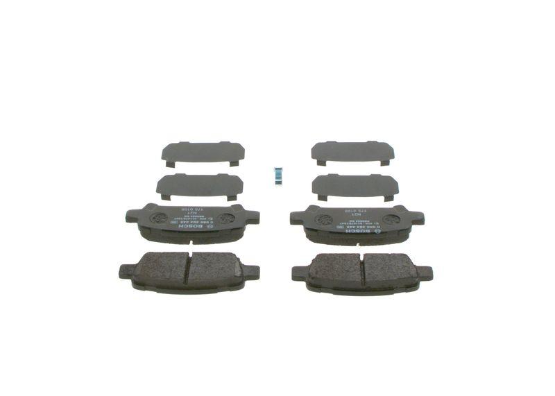 Kit de plaquettes de frein, frein à disque BOSCH 0 986 494 445