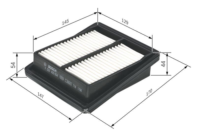Filtre à air BOSCH F 026 400 054