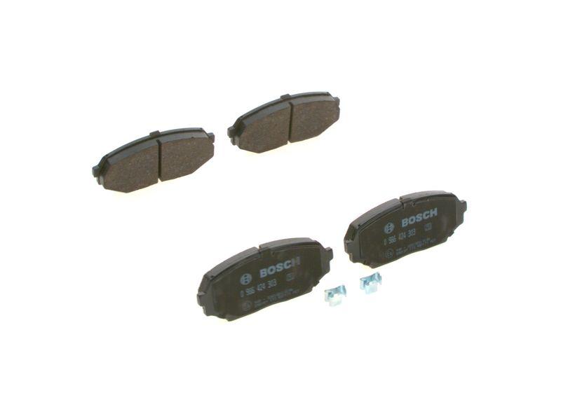 Kit de plaquettes de frein, frein à disque BOSCH 0 986 424 303
