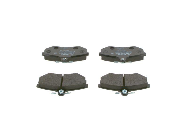 Kit de plaquettes de frein, frein à disque BOSCH 0 986 466 698