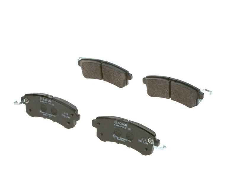 Kit de plaquettes de frein, frein à disque BOSCH 0 986 494 778