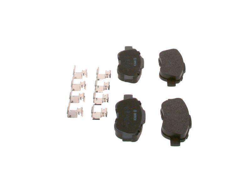 Kit de plaquettes de frein, frein à disque BOSCH 0986424786
