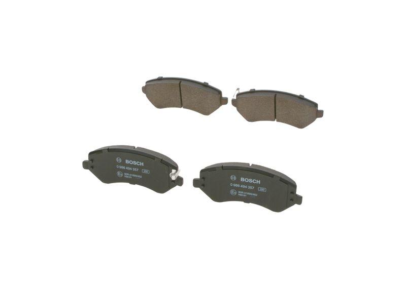 Kit de plaquettes de frein, frein à disque BOSCH 0 986 494 357