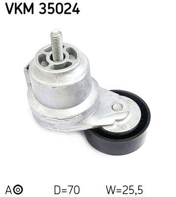 Tendeur de courroie, courroie trapézoïdale à nervures SKF VKM 35024