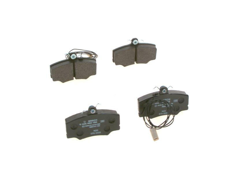 Kit de plaquettes de frein, frein à disque BOSCH 0 986 424 184