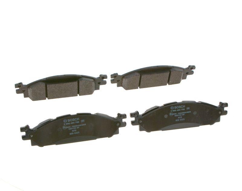 Kit de plaquettes de frein, frein à disque BOSCH 0 986 494 758