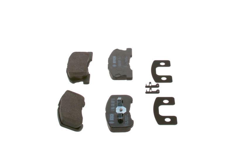 Kit de plaquettes de frein, frein à disque BOSCH 0986424697