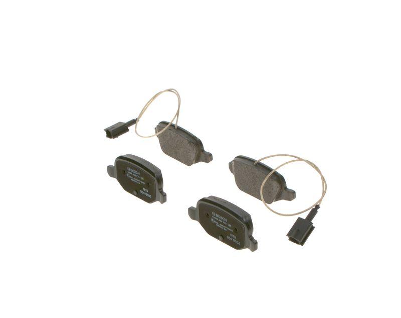 Kit de plaquettes de frein, frein à disque BOSCH 0 986 494 779