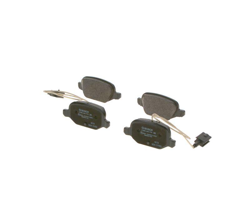 Kit de plaquettes de frein, frein à disque BOSCH 0 986 494 779