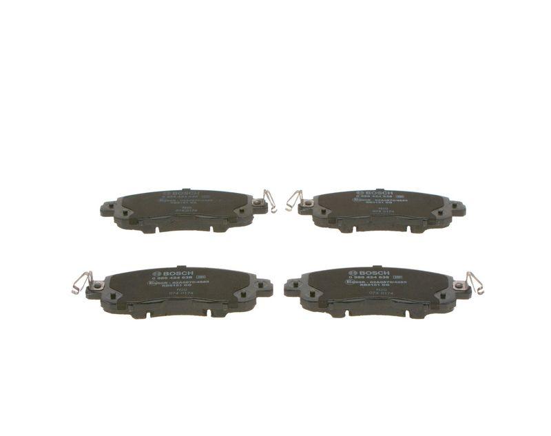 Kit de plaquettes de frein, frein à disque BOSCH 0 986 424 638