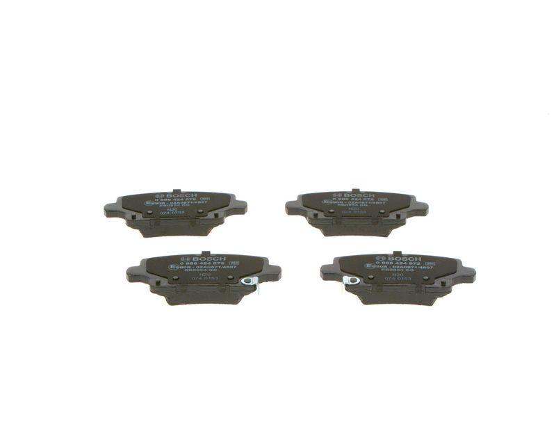 Kit de plaquettes de frein, frein à disque BOSCH 0 986 424 872