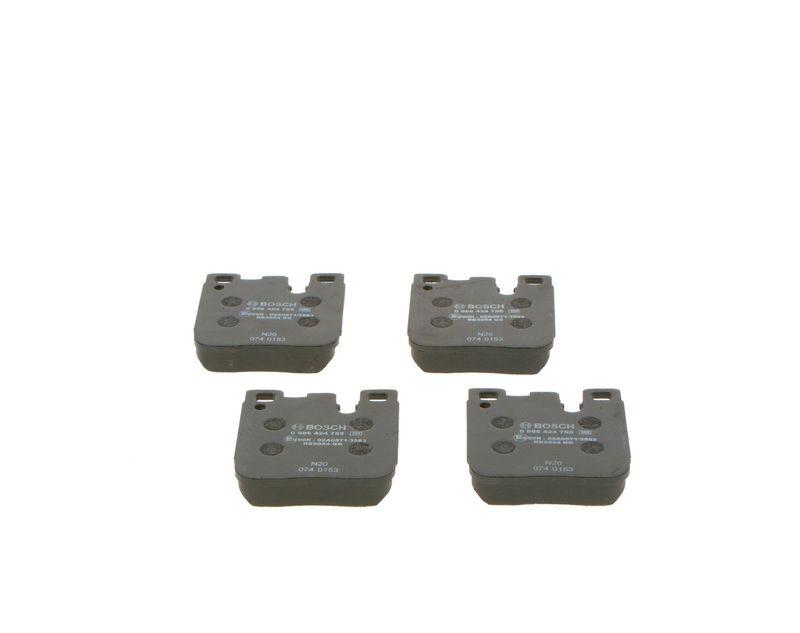 Kit de plaquettes de frein, frein à disque BOSCH 0 986 424 755