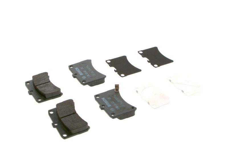 Kit de plaquettes de frein, frein à disque BOSCH 0 986 424 643