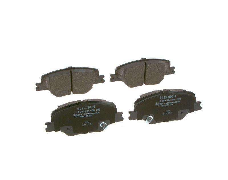 Kit de plaquettes de frein, frein à disque BOSCH 0 986 424 868