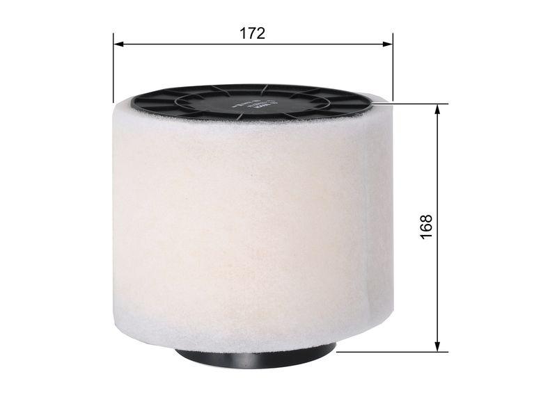 Filtre à air BOSCH F 026 400 334