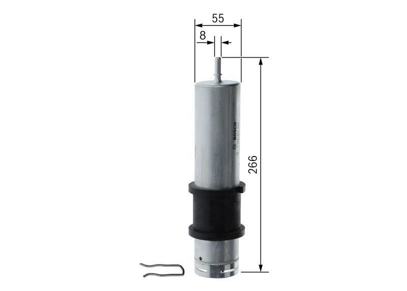 Filtre à carburant BOSCH F 026 402 358