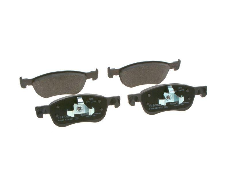 Kit de plaquettes de frein, frein à disque BOSCH 0 986 424 867