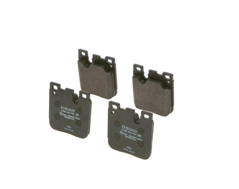 Kit de plaquettes de frein, frein à disque BOSCH 0 986 424 755
