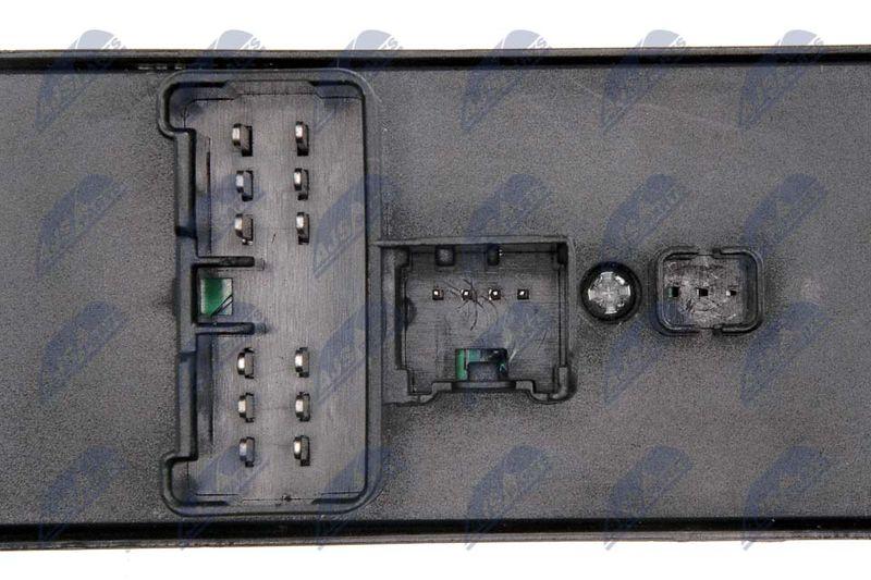 Interrupteur, lève-vitre NTY EWS-MZ-003