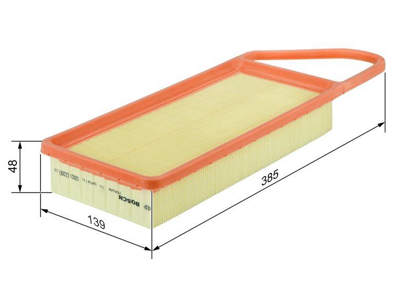 Filtre à air BOSCH 1 457 433 076