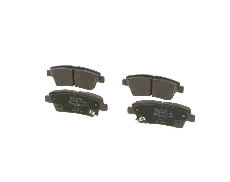 Kit de plaquettes de frein, frein à disque BOSCH 0 986 494 766