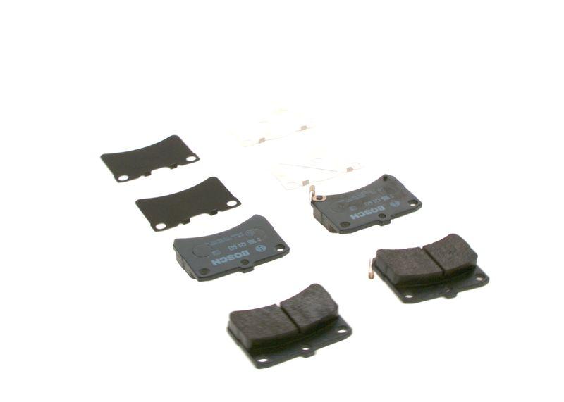Kit de plaquettes de frein, frein à disque BOSCH 0 986 424 643