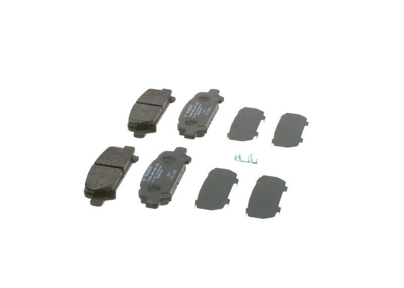 Kit de plaquettes de frein, frein à disque BOSCH 0 986 494 445