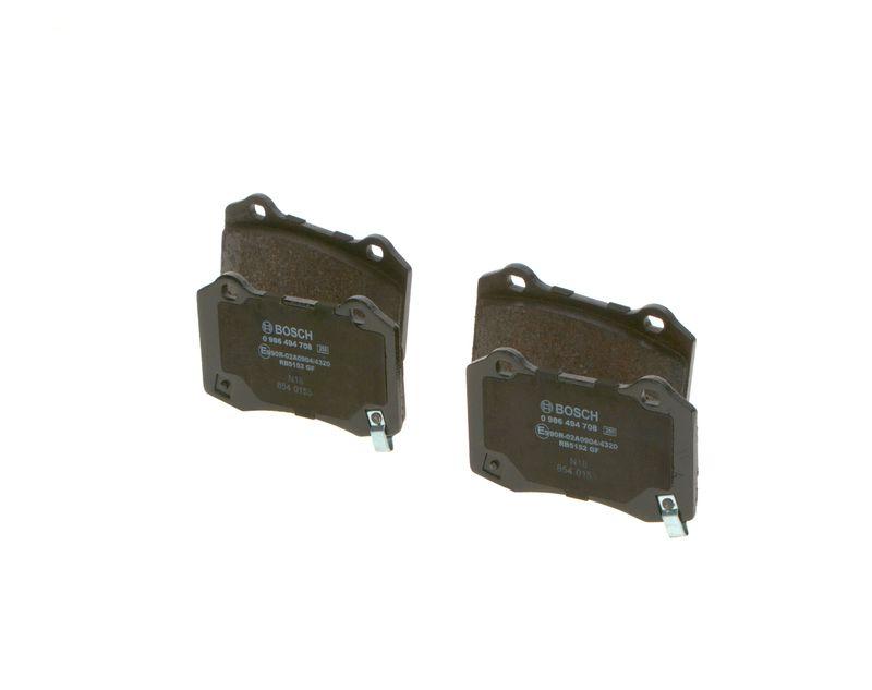 Kit de plaquettes de frein, frein à disque BOSCH 0 986 494 708