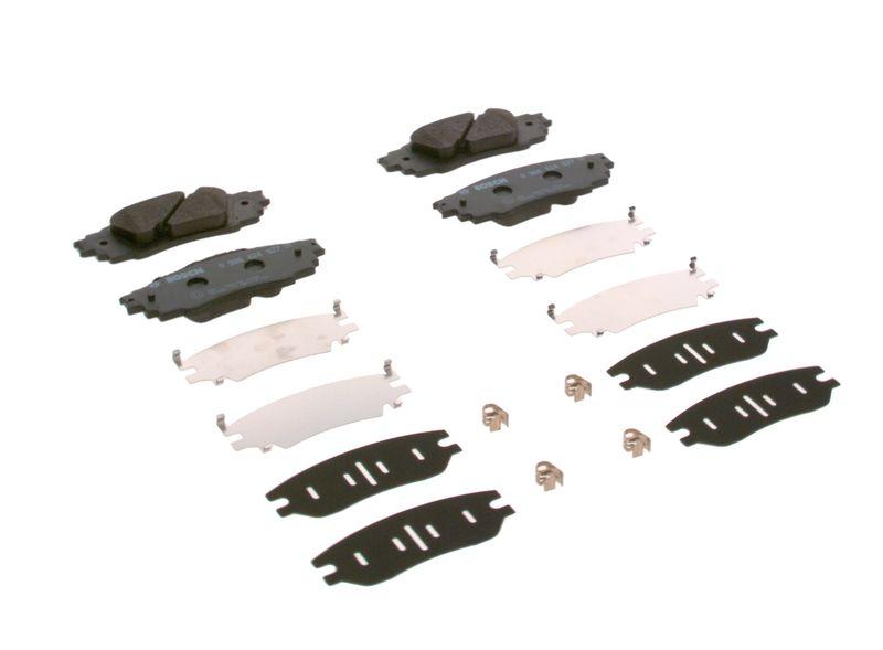 Kit de plaquettes de frein, frein à disque BOSCH 0 986 424 927