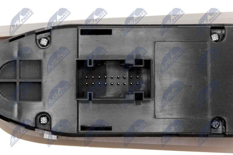 Interrupteur, lève-vitre NTY EWS-BM-003