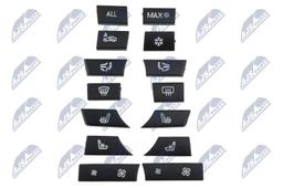 Élément de commande, chauffage/ventilation NTY EWS-BM-107