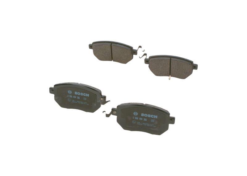 Kit de plaquettes de frein, frein à disque BOSCH 0 986 494 366