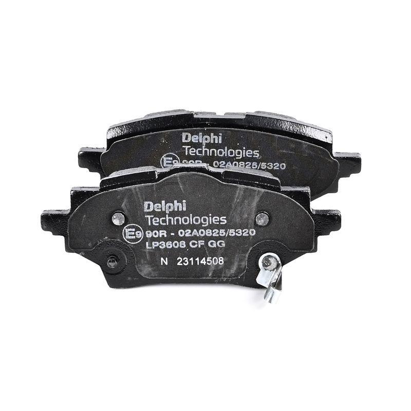 Kit de plaquettes de frein, frein à disque DELPHI LP3608