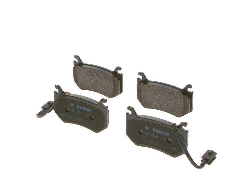 Kit de plaquettes de frein, frein à disque BOSCH 0 986 424 384