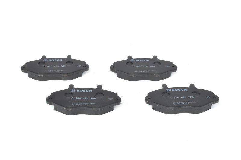 Kit de plaquettes de frein, frein à disque BOSCH 0 986 494 289