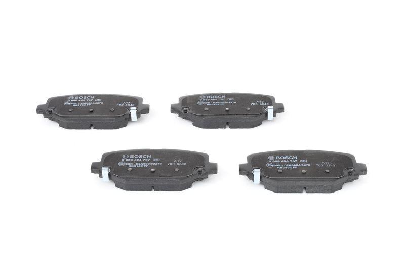 Kit de plaquettes de frein, frein à disque BOSCH 0 986 494 767